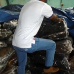 one men check rubber quality